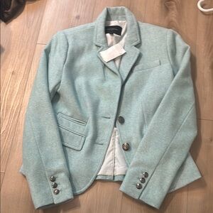 Banana Republic Blue Blazer with Notched Lapels